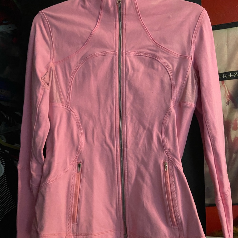 Light pink Lululemon define jacket